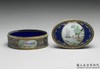 图片[3]-Copper-body painted enamel box, 18th century, Qing dynasty-China Archive